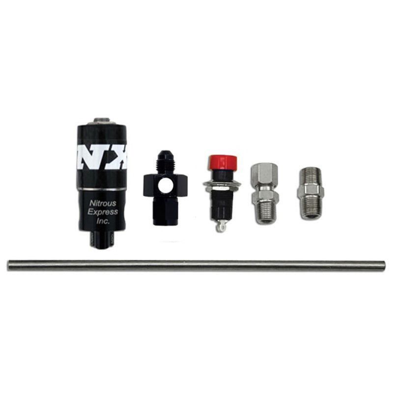 Nitrous Express 15601 - NEX15601 - Nitrous Express Nitrous Purge Valve (6AN Manifold Push Button and Vent Tube) - Shipped in Europe - Tuningsupply.com