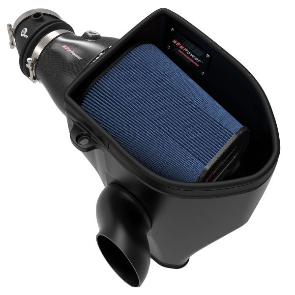 aFe 57-10001R - AFE57-10001R - aFe Magnum Force Stage-2 Track Series Carbon Fiber AIS w/ Pro 5R Media - 18 Dodge Challenger V8-6.2L - Shipped in Europe - Tuningsupply.com