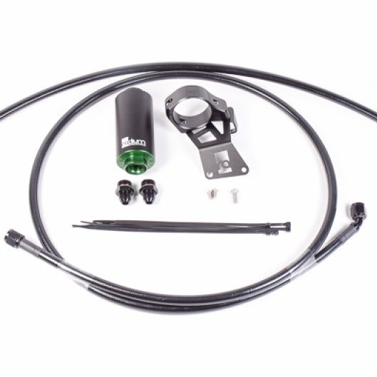 Radium Engineering 20-0946-05 - RAD20-0946-05 - Radium Engineering Mitsubishi Evo X Fuel Hanger Feed Kit - Microglass Filter - Shipped in Europe - Tuningsupply.com