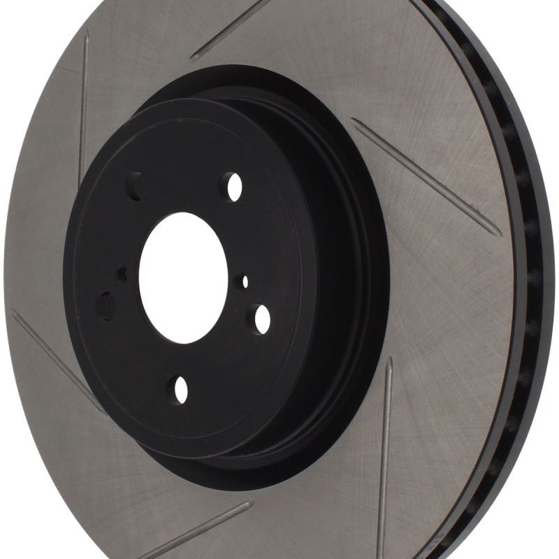 Stoptech 126.47024SR - STO126.47024SR - StopTech Power Slot 05-08 LGT Front Right Slotted Rotor - Shipped in Europe - Tuningsupply.com