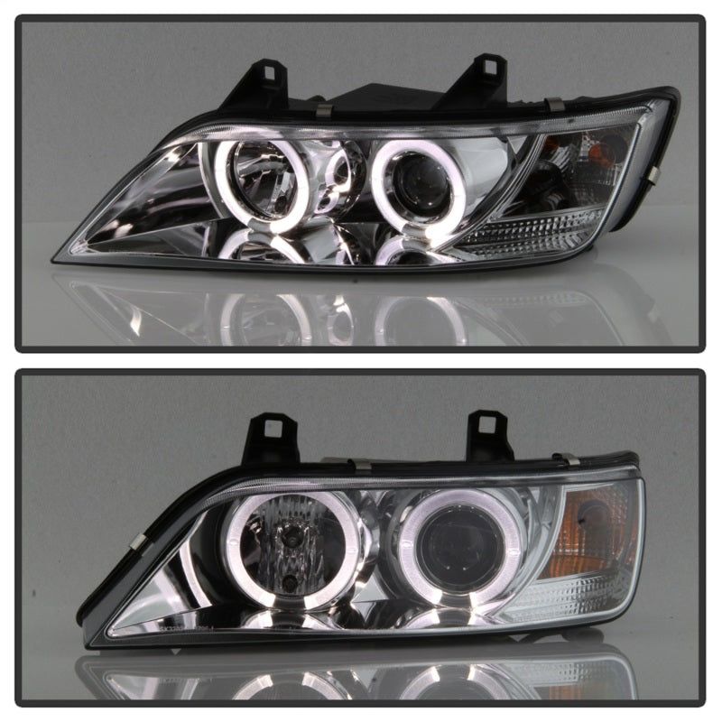 SPYDER 5009098 - SPY5009098 - Spyder BMW Z3 96-02 Projector Headlights LED Halo Chrome High H1 Low H1 PRO-YD-BMWZ396-HL-C - Shipped in Europe - Tuningsupply.com