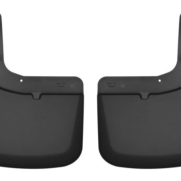 Husky Liners 58471 - HSL58471 - Husky Liners 2017 Ford F-250 / F-350 Super Duty Black Front Mud Guards (w/Flares) - Shipped in Europe - Tuningsupply.com