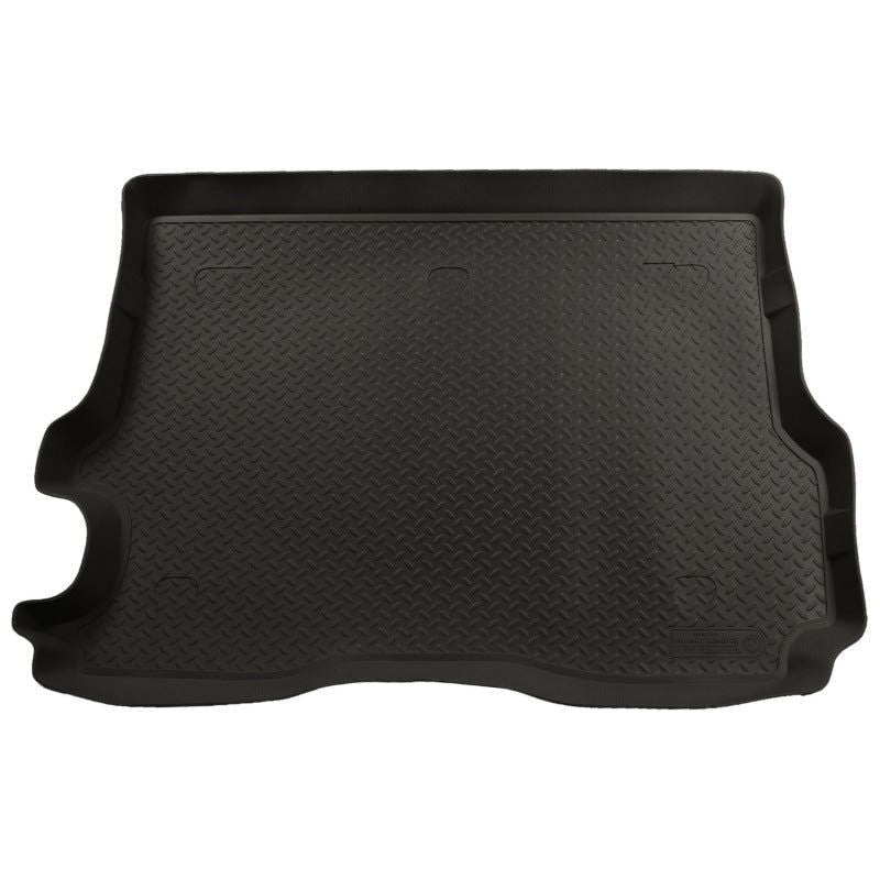 Husky Liners 22001 - HSL22001 - Husky Liners 02-06 GM Trailblazer/Bravada/Envoy/05-08 Saab 9-7X Classic Style Black Rear Cargo Liner - Shipped in Europe - Tuningsupply.com