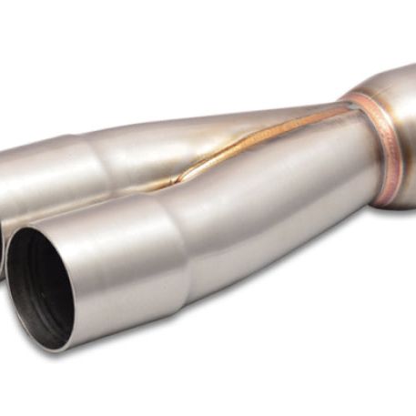 Vibrant 10353 - VIB10353 - Vibrant 2-1 SS Merge Collectors (1-3/4in Inlet Slipover ID 2-1/4in Outlet OD) - Sold Individually - Shipped in Europe - Tuningsupply.com