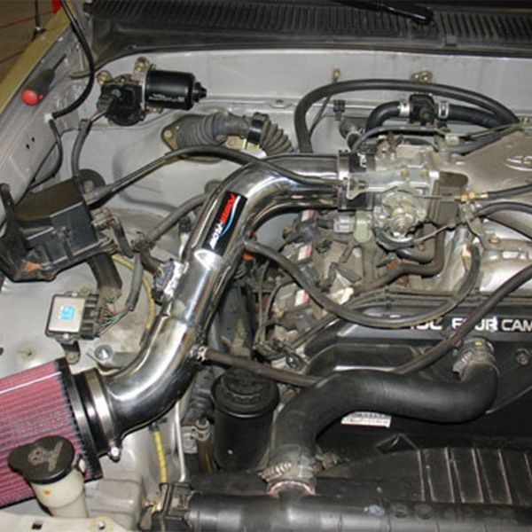 Injen PF2055WB - INJPF2055WB - Injen 99-04 4Runner Tacoma 3.4L V6 only Wrinkle Black Power-Flow Air Intake System - Shipped in Europe - Tuningsupply.com