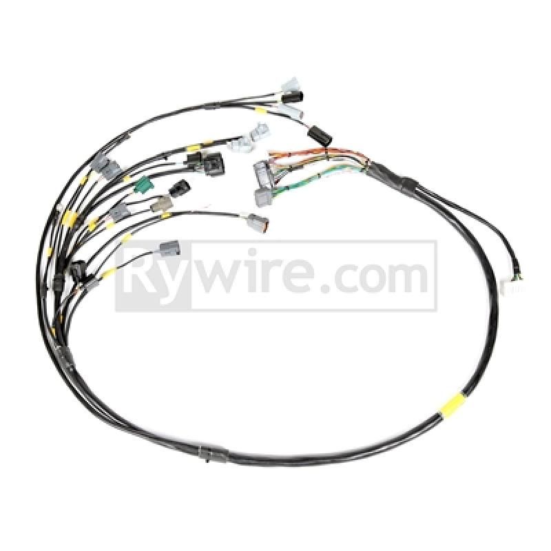 Rywire RY-13B-HALTECH - RYWRY-13B-HALTECH - Rywire 13B Haltech Mil-Spec Eng Harness w/EV14 Inj/Denso 5th/6th Inj/Delphi Press Sensor/Bosch Knock - Shipped in Europe - Tuningsupply.com