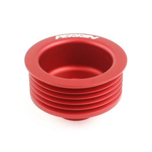 Perrin Performance PSP-ENG-121RD - PERPSP-ENG-121RD - PERRIN 15-25 Subaru WRX / 15-22 Crosstrek / 14-18 FXT Lightweight Alternator Pulley - Red - Shipped in Europe - Tuningsupply.com