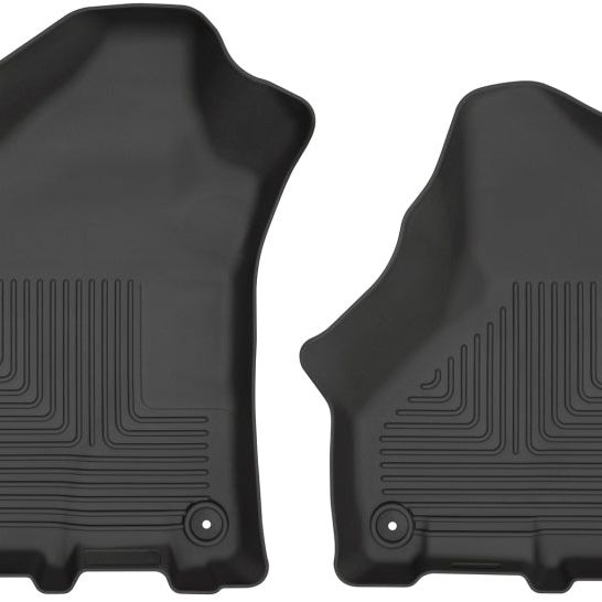 Husky Liners 13051 - HSL13051 - Husky Liners 2019 Ram 2500/3500 Crew Cab/Mega Cab WeatherBeater Black Front Floor Liners - Shipped in Europe - Tuningsupply.com