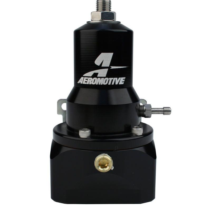 Aeromotive 13132 - AER13132 - Aeromotive Regulator - 30-120 PSI - .500 Valve - 2x AN-10 Inlets / AN-10 Bypass - Shipped in Europe - Tuningsupply.com