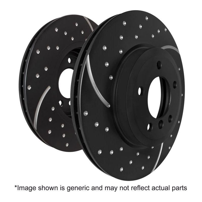 EBC GD1846 - EBCGD1846 - EBC 12+ Audi A6 Quattro 3.0 Supercharged GD Sport Rear Rotors - Shipped in Europe - Tuningsupply.com