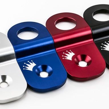 Turbo XS W15-RADSTAY-BLK - TXSW15-RADSTAY-BLK - Turbo XS 15-16 Subaru WRX/STI Billet Aluminum Radiator Stay - Black - Shipped in Europe - Tuningsupply.com