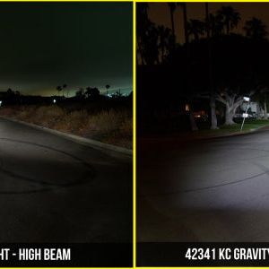 KC HiLiTES 42341 - KCL42341 - KC HiLiTES 07-18 Jeep JK (Not for Rubicon/Sahara) 7in. Gravity LED Pro DOT Headlight (Pair Pack Sys) - Shipped in Europe - Tuningsupply.com