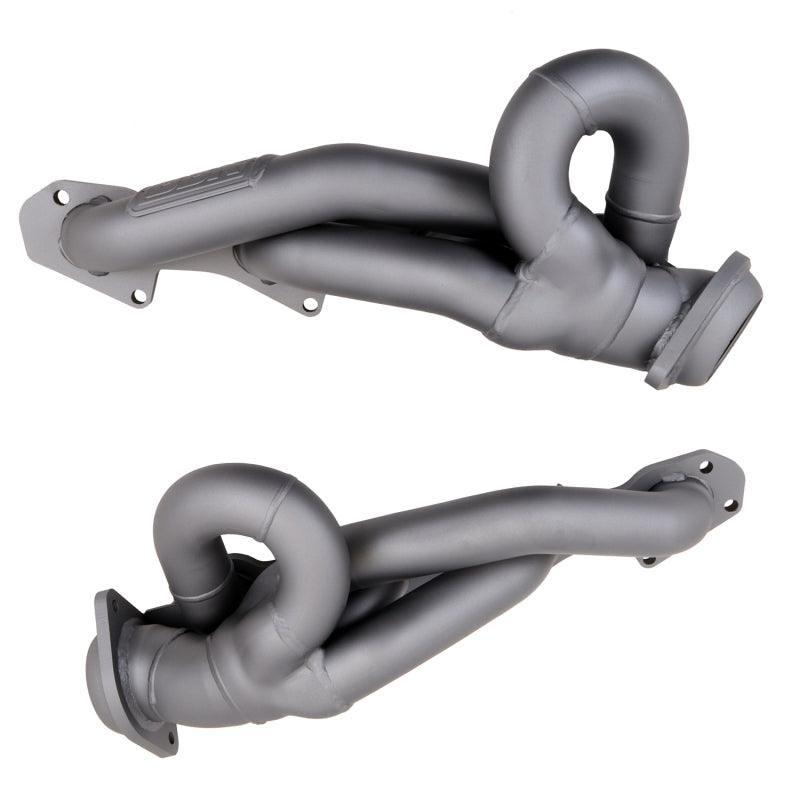 BBK 4047 - BBK4047 - BBK 14-18 GM Truck 5.3/6.2 1 3/4in Shorty Tuned Length Headers - Titanium Ceramic - Shipped in Europe - Tuningsupply.com