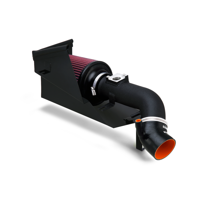 Mishimoto MMAI-CIV-06SIHWBK - MISMMAI-CIV-06SIHWBK - Mishimoto 06-11 Honda Civic Si Performance Air Intake w/ Heat Shield - Wrinkle Black - Shipped in Europe - Tuningsupply.com