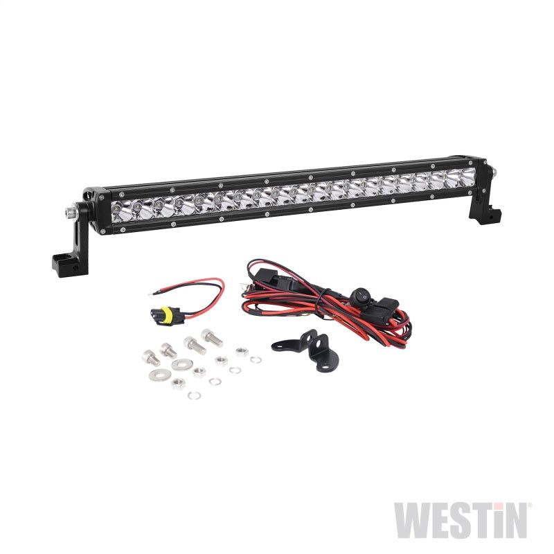 Westin 09-12270-20S - WES09-12270-20S - Westin Xtreme LED Light Bar Low Profile Single Row 20 inch Flex w/5W Cree - Black - Shipped in Europe - Tuningsupply.com