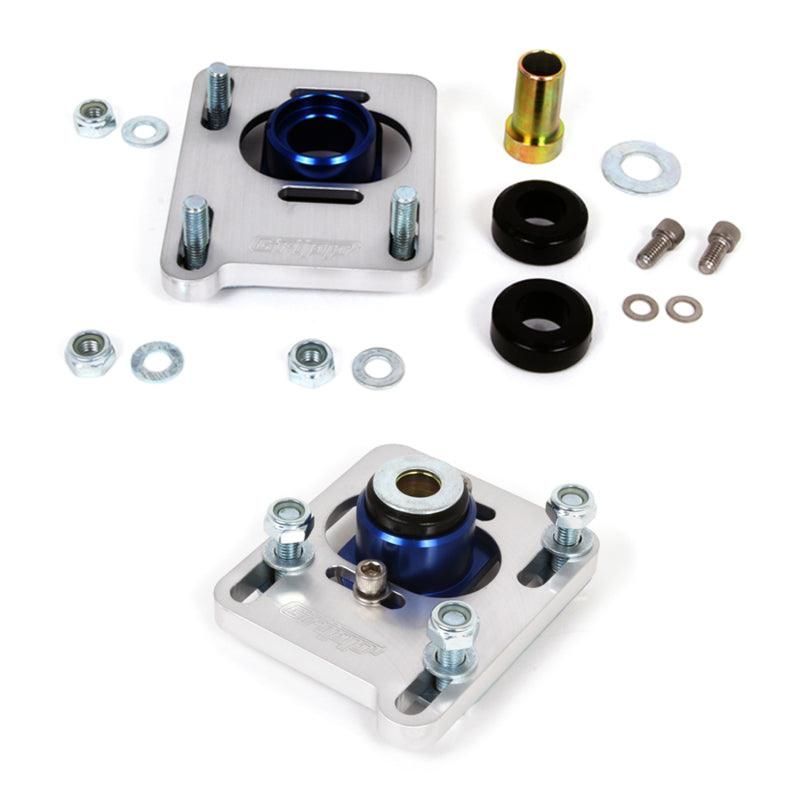 BBK 2527 - BBK2527 - BBK 94-04 Mustang Caster Camber Plate Kit - Silver Anodized Finish - Shipped in Europe - Tuningsupply.com