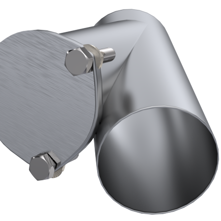 QTP 10400 - QTP10400 - QTP 4in Weld-On QTEC Exhaust Cutout Y-Pipe - Shipped in Europe - Tuningsupply.com