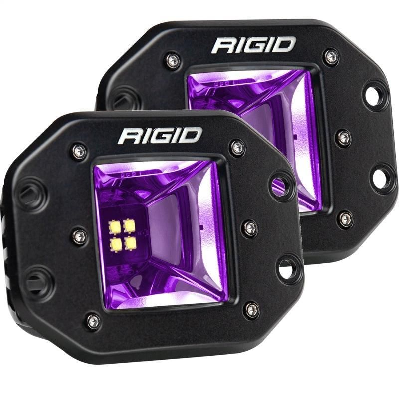 Rigid Industries 682153 - RIG682153 - Rigid Industries Radiance+ Scene RGBW Flush Mount - Pair - Shipped in Europe - Tuningsupply.com