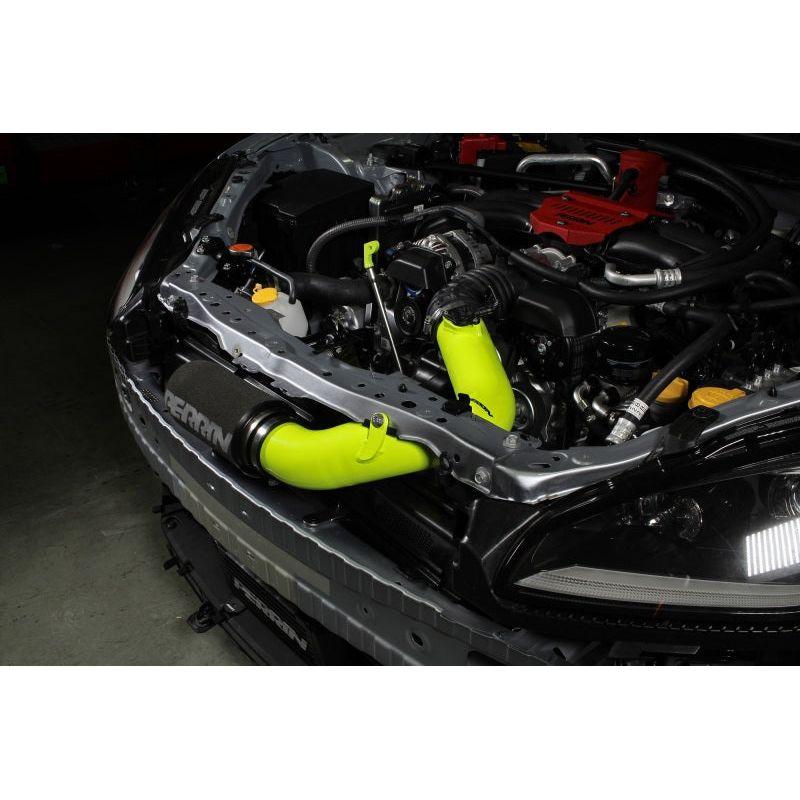 Perrin Performance PSP-INT-335NY - PERPSP-INT-335NY - PERRIN 22-25 Subaru BRZ / Toyota GR86 Cold Air Intake - Neon Yellow - Shipped in Europe - Tuningsupply.com