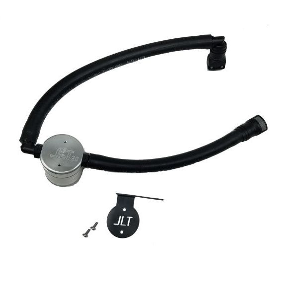 J&L 3025P-C - JLT3025P-C - J&L 15-25 Ford Transit 150/250/350 3.5L EcoBoost Passenger Side Oil Separator 3.0 - Clear Anodized - Shipped in Europe - Tuningsupply.com