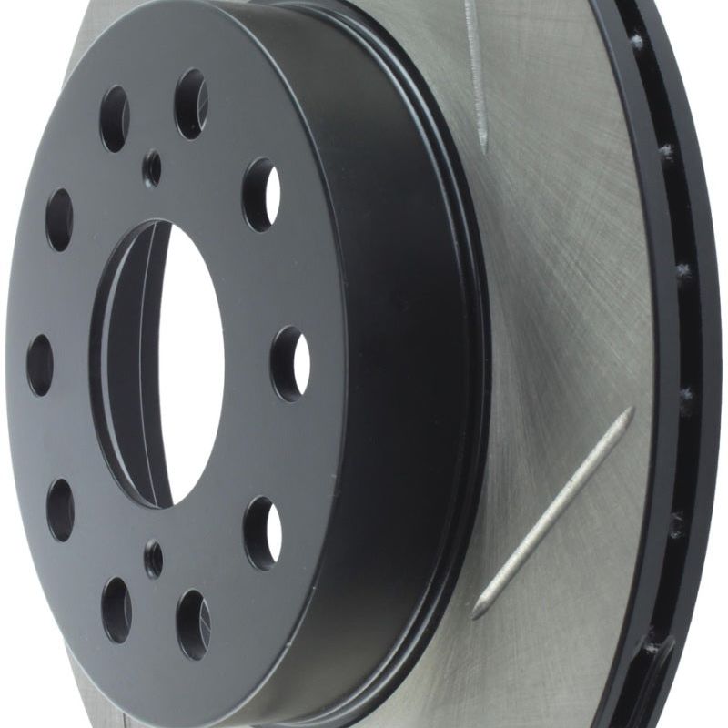 Stoptech 126.44072SL - STO126.44072SL - StopTech Power Slot 1/90-95 Toyota MR2 Rear Left SportStop Slotted Rotor - Shipped in Europe - Tuningsupply.com