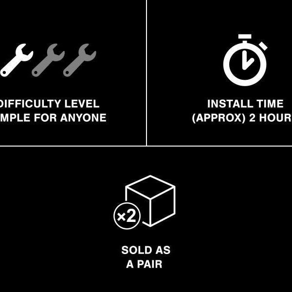 Raxiom 94327 - RAX94327 - Raxiom 05-09 Ford Mustang Directional Sideview Mirrors - Shipped in Europe - Tuningsupply.com