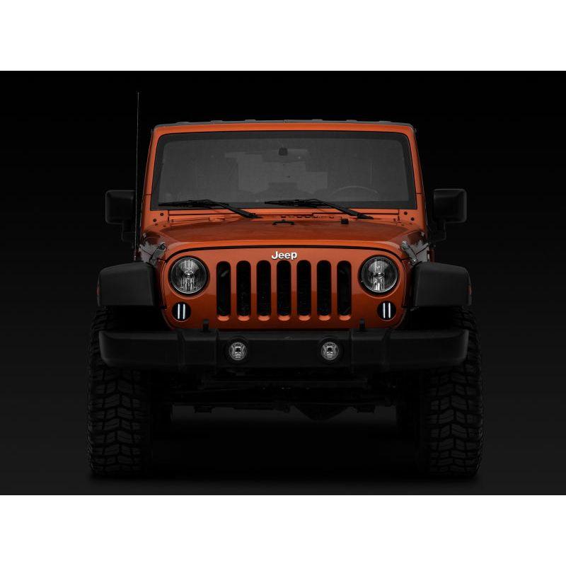 Raxiom J119943 - RAXJ119943 - Raxiom 07-18 Jeep Wrangler JK Axial Series LED Front Turn Signals (Smoked) - Shipped in Europe - Tuningsupply.com