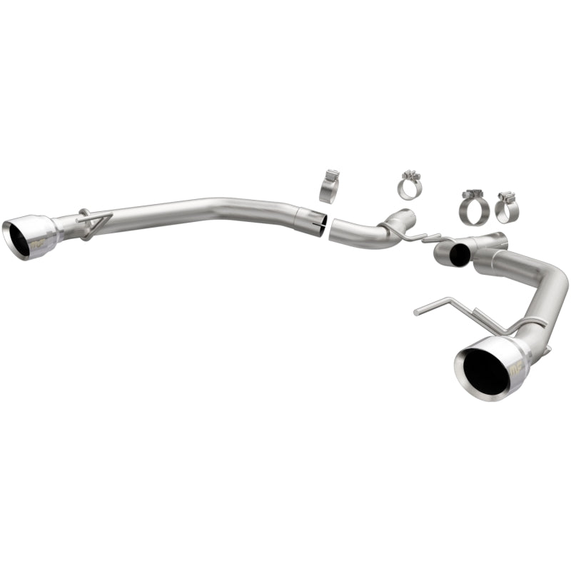 Magnaflow 19345 - MAG19345 - MagnaFlow 2015-2017 Ford Mustang V6 3.7L Race Series Axle Back w/ Dual Polished Tips - Shipped in Europe - Tuningsupply.com