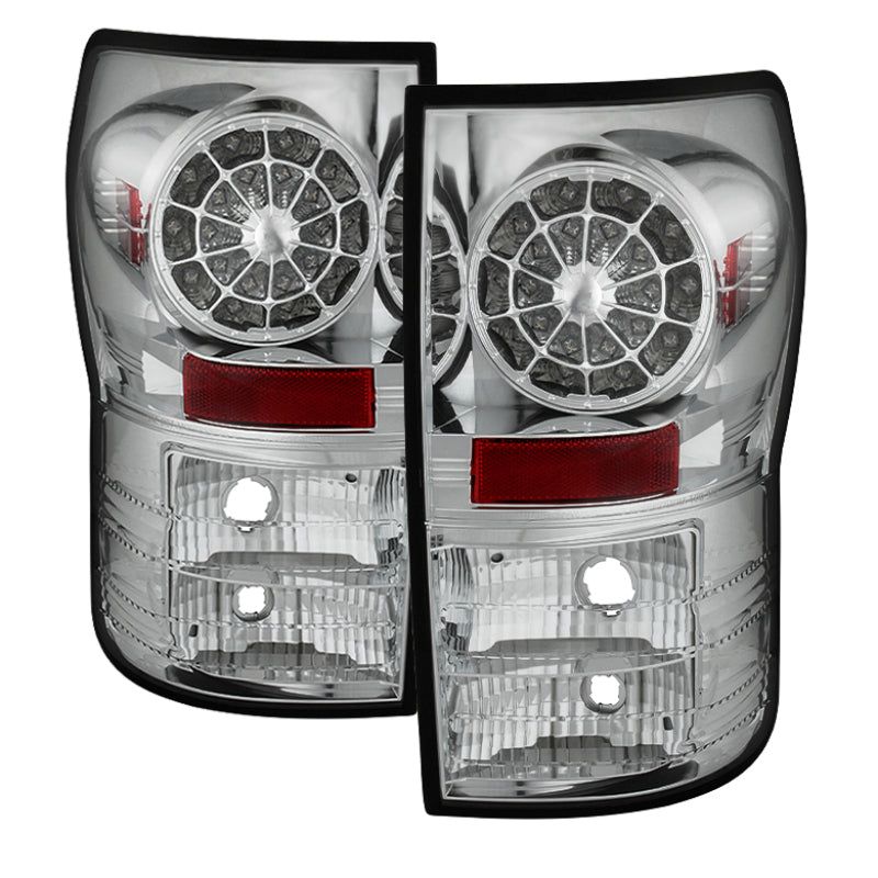 SPYDER 5029591 - SPY5029591 - Spyder Toyota Tundra 07-13 LED Tail lights Chrome ALT-YD-TTU07-LED-C - Shipped in Europe - Tuningsupply.com