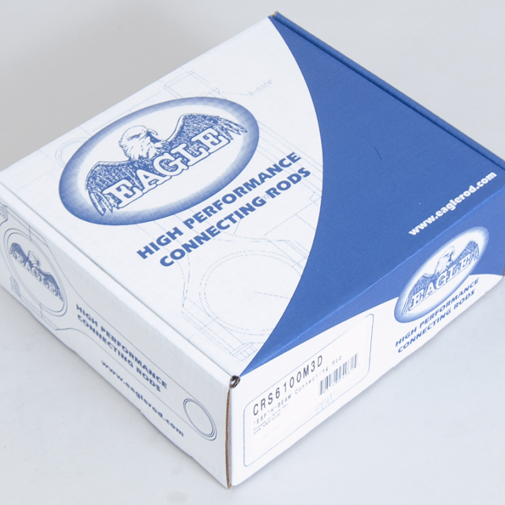 Eagle CRS6100M3D - EAGCRS6100M3D - Eagle Chevrolet LS .945in Pin H-Beam Connecting Rods (Set of 8) - Shipped in Europe - Tuningsupply.com