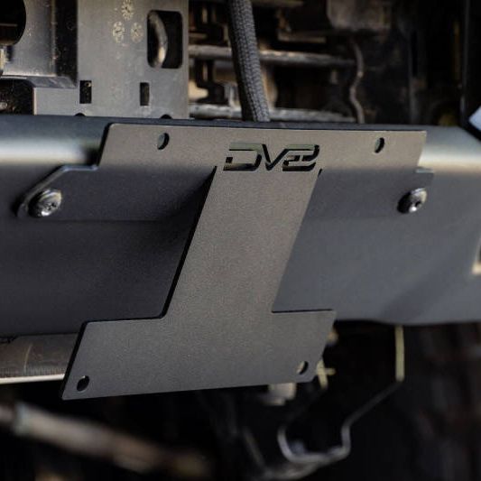 DV8 Offroad LPBR-01 - DVELPBR-01 - DV8 Offroad 21-22 Ford Bronco Factory Front Bumper Licence Relocation Bracket - Front - Shipped in Europe - Tuningsupply.com