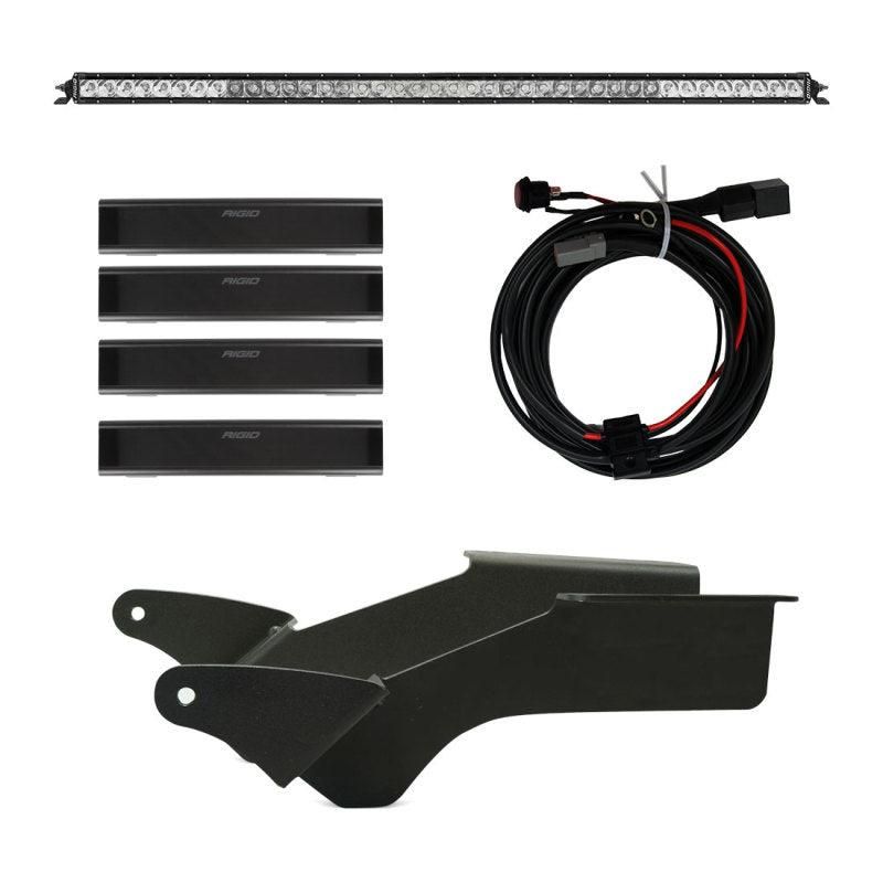 Rigid Industries 46726 - RIG46726 - Rigid Industries 2021 Ford Bronco Roof Rack Light Kit (Incl. SR spot/flood Combo Bar) - Shipped in Europe - Tuningsupply.com