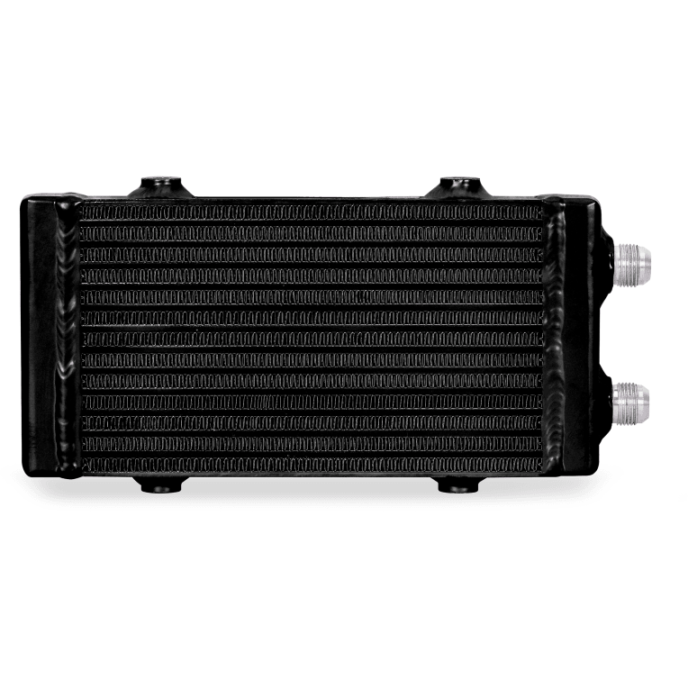 Mishimoto MMOC-DP-SBK - MISMMOC-DP-SBK - Mishimoto Universal Small Bar and Plate Dual Pass Black Oil Cooler - Shipped in Europe - Tuningsupply.com