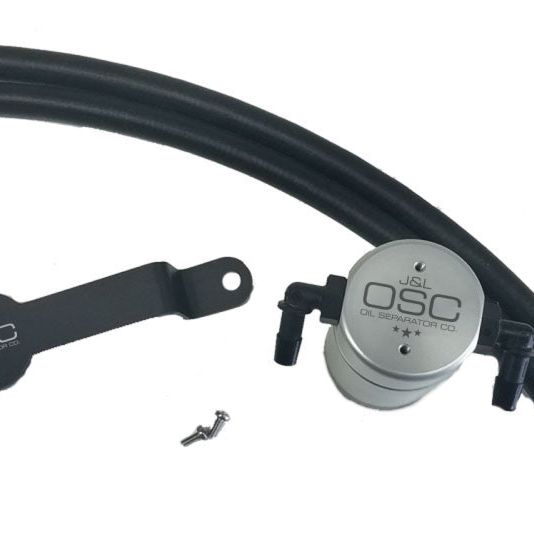 J&L 3032P-C - JLT3032P-C - J&L 13-19 Ford Fusion 2.0L EcoBoost Passenger Side Oil Separator 3.0 - Clear Anodized - Shipped in Europe - Tuningsupply.com