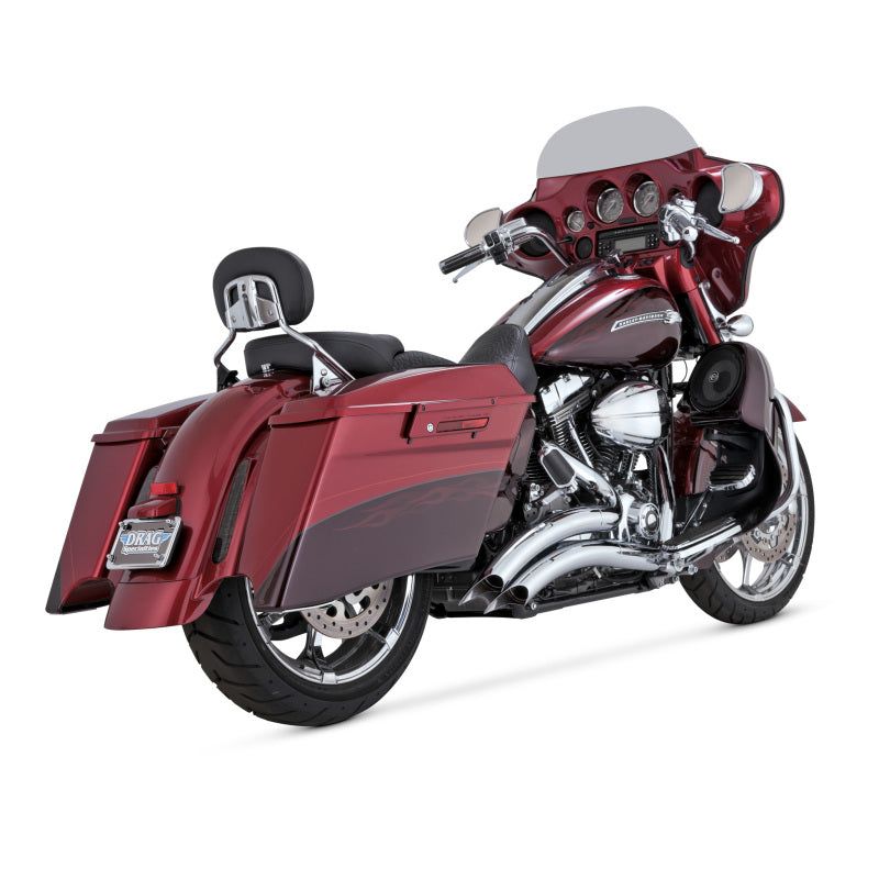 Vance and Hines 26342 - VAH26342 - Vance & Hines HD Dresser 07-16 Big Radius 2-2 Chrome PCX Full System Exhaust - Shipped in Europe - Tuningsupply.com