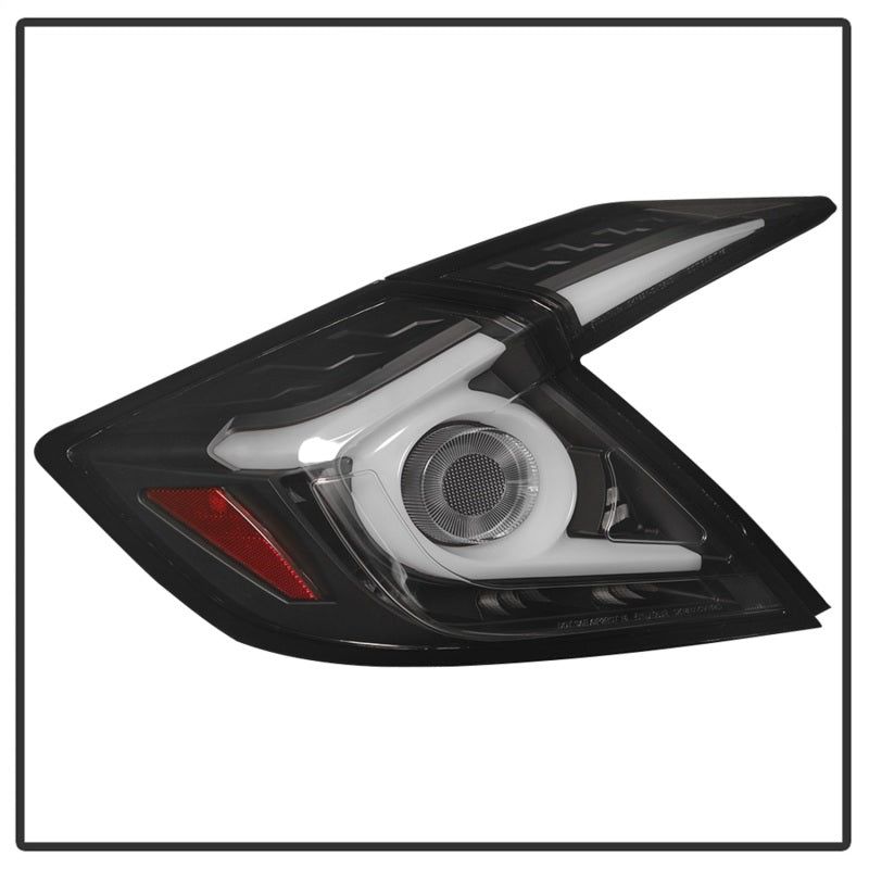 SPYDER 5086051 - SPY5086051 - Spyder 16-19 Honda Civic 4 Door Light Bar LED Tail Lights - Black - ALT-YD-HC164D-LB-BK - Shipped in Europe - Tuningsupply.com