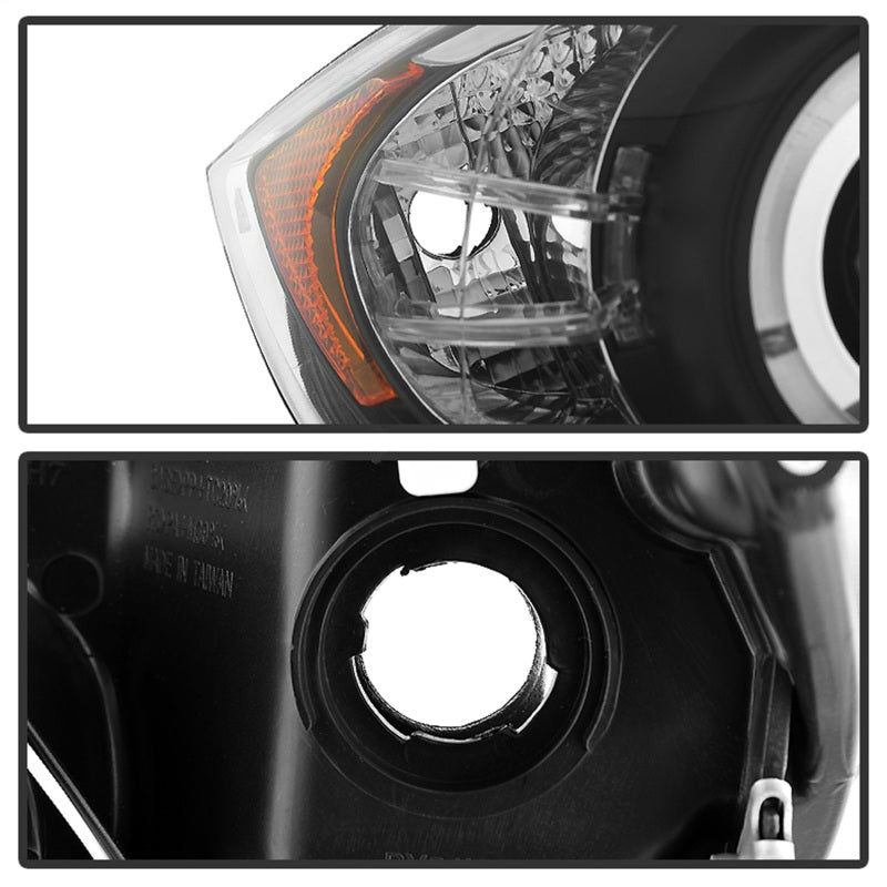 SPYDER 5009005 - SPY5009005 - Spyder BMW E90 3-Series 06-08 Projector LED Halo Amber Reflector Rplc Bulb Blk PRO-YD-BMWE9005-AM-BK - Shipped in Europe - Tuningsupply.com