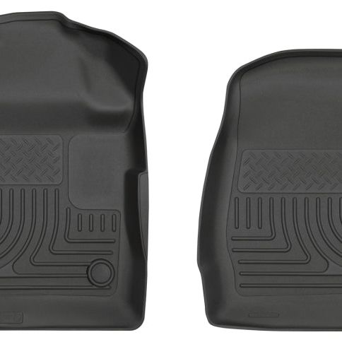 Husky Liners 13311 - HSL13311 - Husky Liners 17 Ford F-250 F-350 Super Duty Standard Cab WeatherBeater Black Front Floor Liners - Shipped in Europe - Tuningsupply.com
