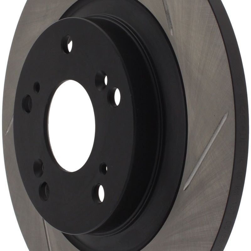 Stoptech 126.40050SL - STO126.40050SL - StopTech Power Slot SportStop 00-06 Honda S2000 Slotted Rear Left Rotor - Shipped in Europe - Tuningsupply.com