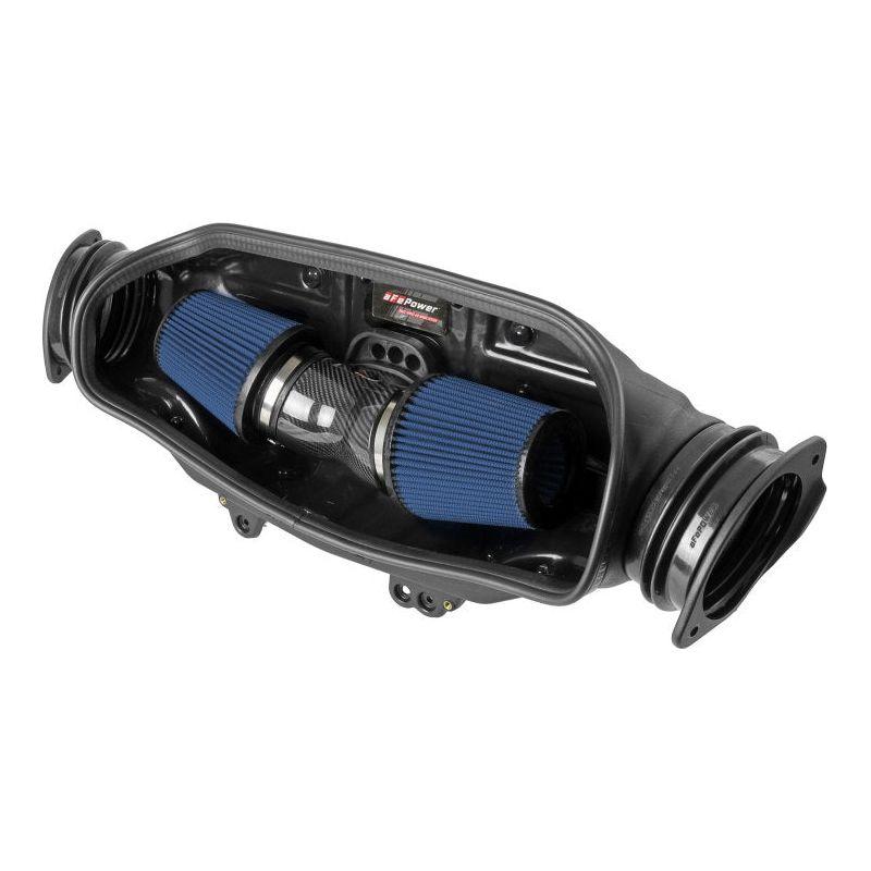 aFe 57-10013R - AFE57-10013R - aFe 2020 Chevrolet Corvette C8 Track Series Carbon Fiber Cold Air Intake System With Pro 5R Filters - Shipped in Europe - Tuningsupply.com