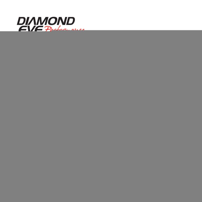 Diamond Eye Performance 122004 - DEP122004 - Diamond Eye KIT 3in Downpipe AL FORD 7.3L 94-97 - Shipped in Europe - Tuningsupply.com