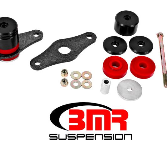 BMR Suspension MM007 - BMRMM007 - BMR 15-17 S550 Mustang Motor Mount Kit (Polyurethane) - Black Anodized - Shipped in Europe - Tuningsupply.com