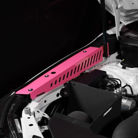 Perrin Performance PSP-ENG-551HP - PERPSP-ENG-551HP - PERRIN 22-25 Subaru WRX Fender Shroud Set - Hyper Pink - Shipped in Europe - Tuningsupply.com