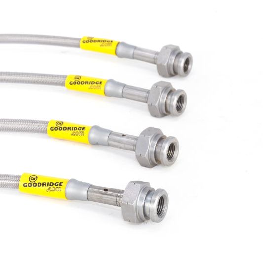 Goodridge 20020 - GRI20020 - Goodridge 96-00 Honda Civic LX/EX w/ LG Front Rotors Brake Lines - Shipped in Europe - Tuningsupply.com