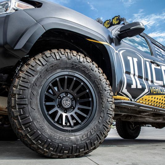 ICON 3617856547SB - ICO3617856547SB - ICON Recon SLX 17x8.5 5x4.5 0mm Offset 4.75in BS 71.5mm Bore Satin Black Wheel - Shipped in Europe - Tuningsupply.com