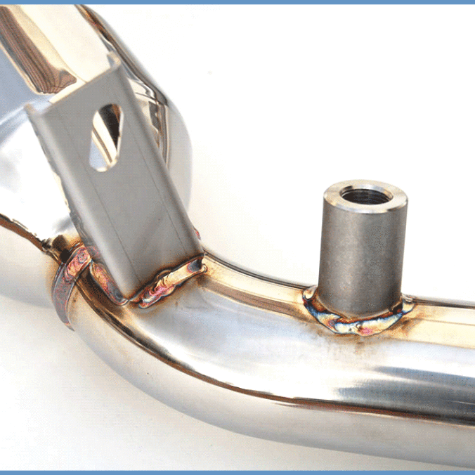 Invidia HS09N7ZTPCB - INVHS09N7ZTPCB - Invidia 09+ Nissan 370Z / Infiniti G37 60mm High Flow Cat w/ Bracket - Shipped in Europe - Tuningsupply.com