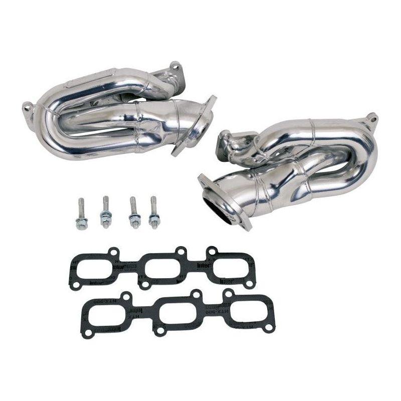 BBK 14420 - BBK14420 - BBK 11-15 Ford Mustang 3.7L Shorty Tuned Length Headers - 1-5/8 Silver Ceramic (CARB EO 11-14 Only) - Shipped in Europe - Tuningsupply.com