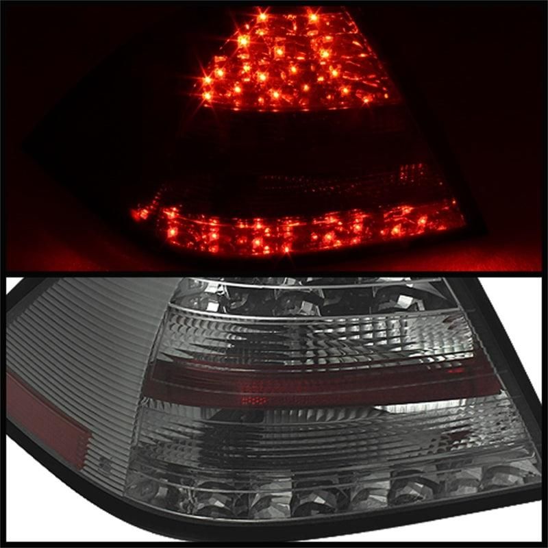 SPYDER 5069986 - SPY5069986 - Spyder Mercedes Benz W203 C-Class 05-07 4DR Sedan LED Tail Lights Smoke ALT-YD-MBZC05-LED-SM - Shipped in Europe - Tuningsupply.com