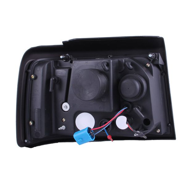 ANZO 111183 - ANZ111183 - ANZO 1992-1996 Ford F-150 Projector Headlights w/ Halo Chrome w/ Side Markers and Parking Lights - Shipped in Europe - Tuningsupply.com