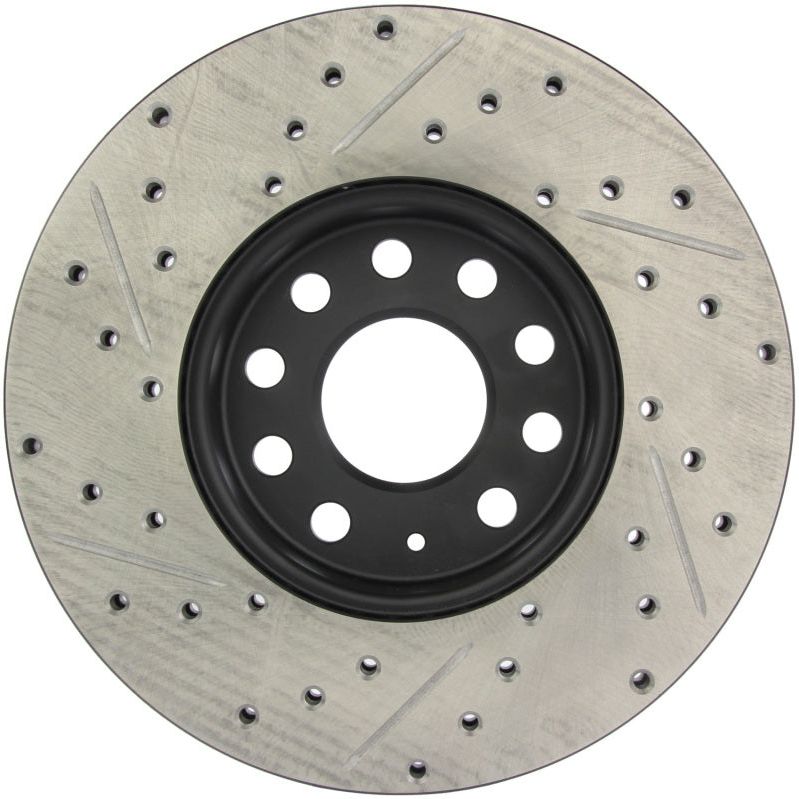 Stoptech 127.33110L - STO127.33110L - StopTech Slotted & Drilled Sport Brake Rotor - Shipped in Europe - Tuningsupply.com